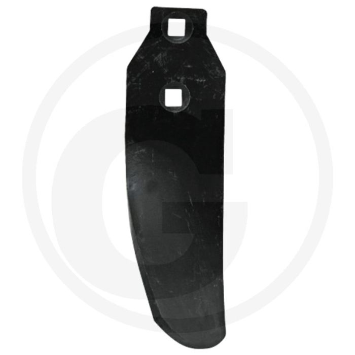 Geleideplaat kort, links - tiger mulch mix system, breedte: 100mm