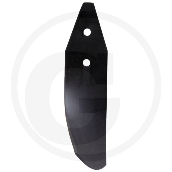 Geleideplaat rechts - clipon schaarsystem, 80x5mm