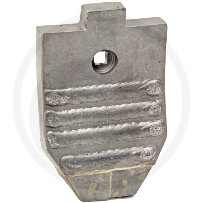 Heavy duty schaarpunt s 12 d met hardmetalen hardgesoldeerde platen - afmetingen: 120 x 20 mm
