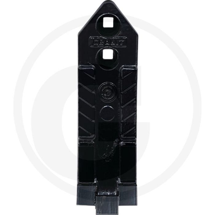 Endurance carbide schaarpunt - grote hardmetalen platen - kuhn - 276,5 x 80 mm