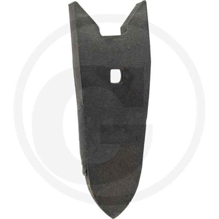 Heavy duty schaarpunt met hardgesoldeerde hardmetalen slijtplaat - afmetingen: 230 x 80 x 20 Heavy duty schaarpunt met hardgesoldeerde hardmetalen slijtplaat - afmetingen: 230 x 80 x 20