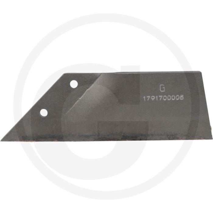 Heavy duty vleugelschaar links, met hardgesoldeerde hardmetalen plaatje - afmetingen: 360 x 110 x 14 mm Heavy duty vleugelschaar links, met hardgesoldeerde hardmetalen plaatje - afmetingen: 360 x 110 x 14 mm