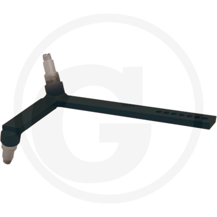Schijfdrager 50 x 18 mm lager-Ø 30/30 mm - smaragd