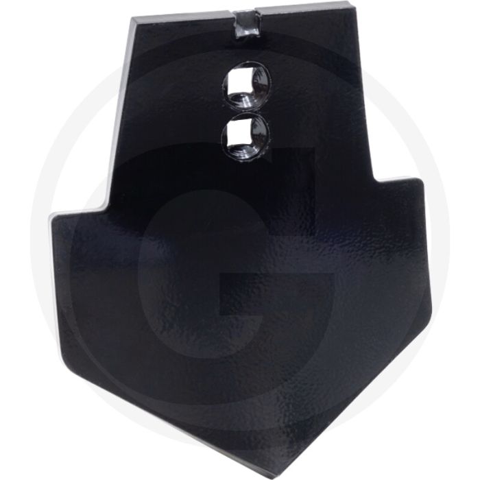 Schaarpunt 210x210 mm met 2 gaten - montagetip: handmatig vastdraaien