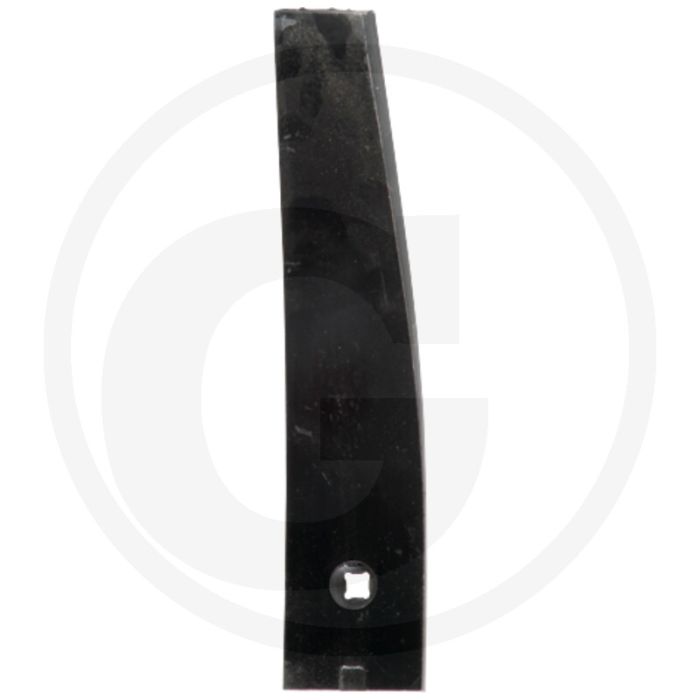 Geleideplaat rechts, gedraaid - afmetingen: 80mm breedte