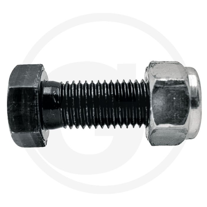 Boulon avec écrou m16 x 45, 8.8 - longueur 45mm