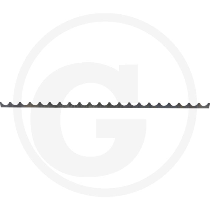 Tandlijst 1500mm lengte, 8mm dikte, 40mm hoogte