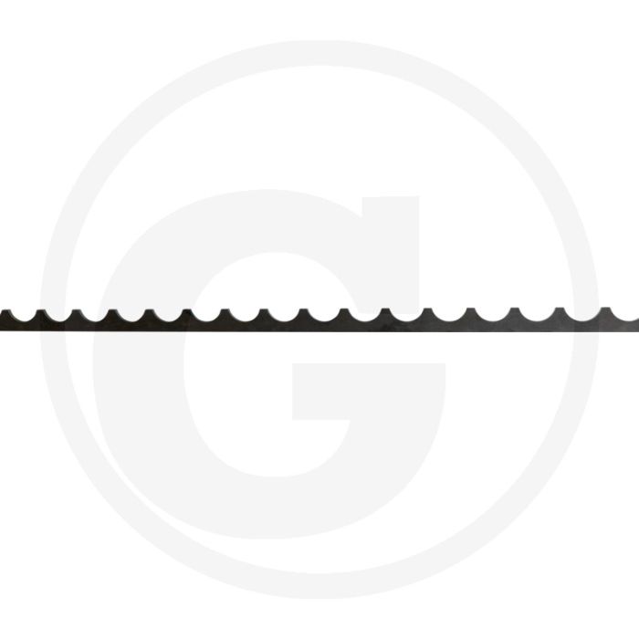 Bande dentée - longueur 2500mm, épaisseur 8mm, hauteur 40mm