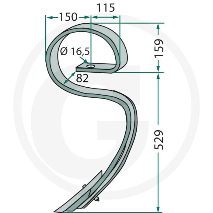 Veertand 45 x 12 mm: grondbewerking en zaaitechniek