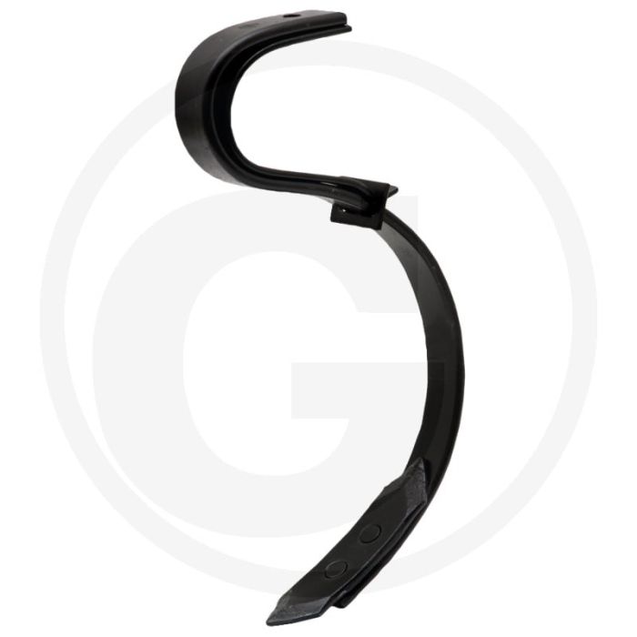 Dent à ressort à deux rangées, avec burin - dimensions : 40 x 10 mm Dent à ressort à deux rangées, avec burin - dimensions : 40 x 10 mm