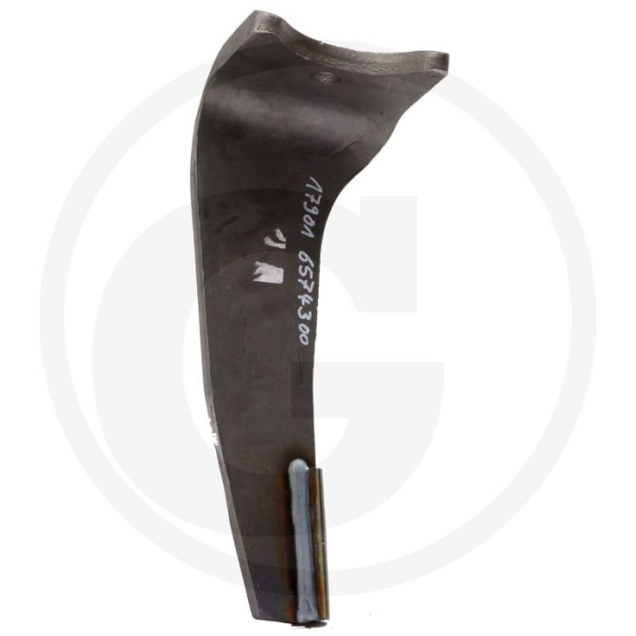 Dent à tête rotative robuste droite 2 plaques - longueur 320mm