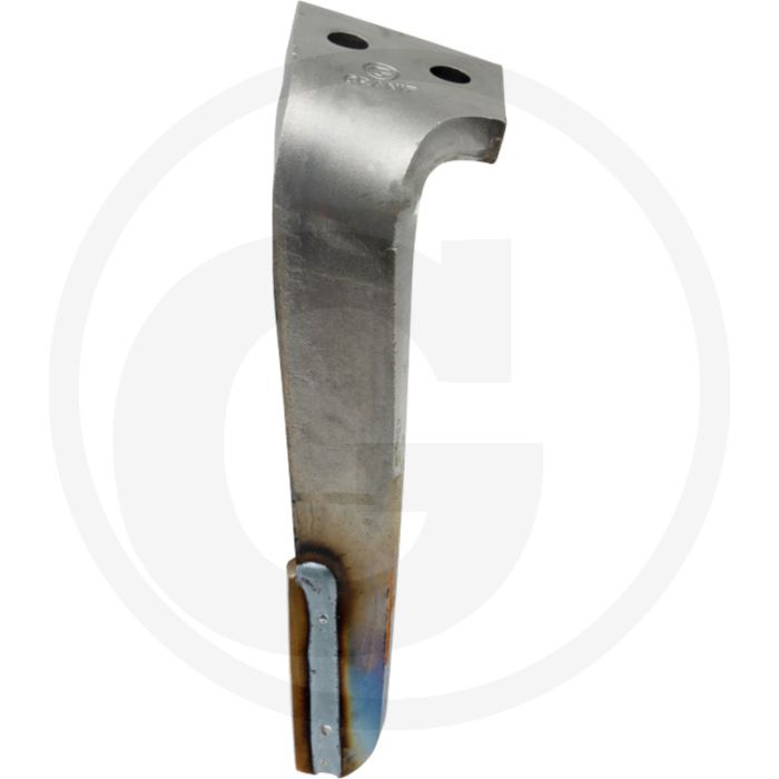 Heavy duty rotorkopegtand links, met 2 hardmetalen platen - uitvoering: links