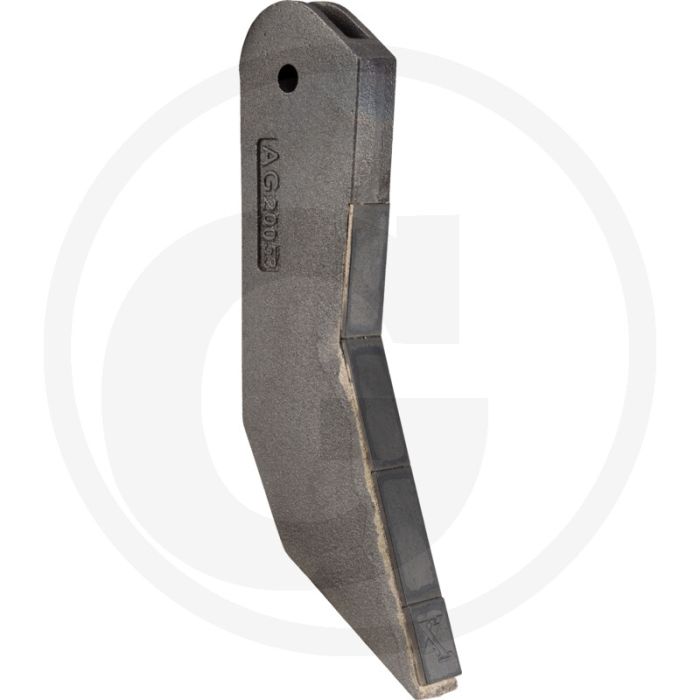 Heavy duty hardmetalen schaarpunt - afmetingen: 264 x 26 mm Heavy duty hardmetalen schaarpunt - afmetingen: 264 x 26 mm