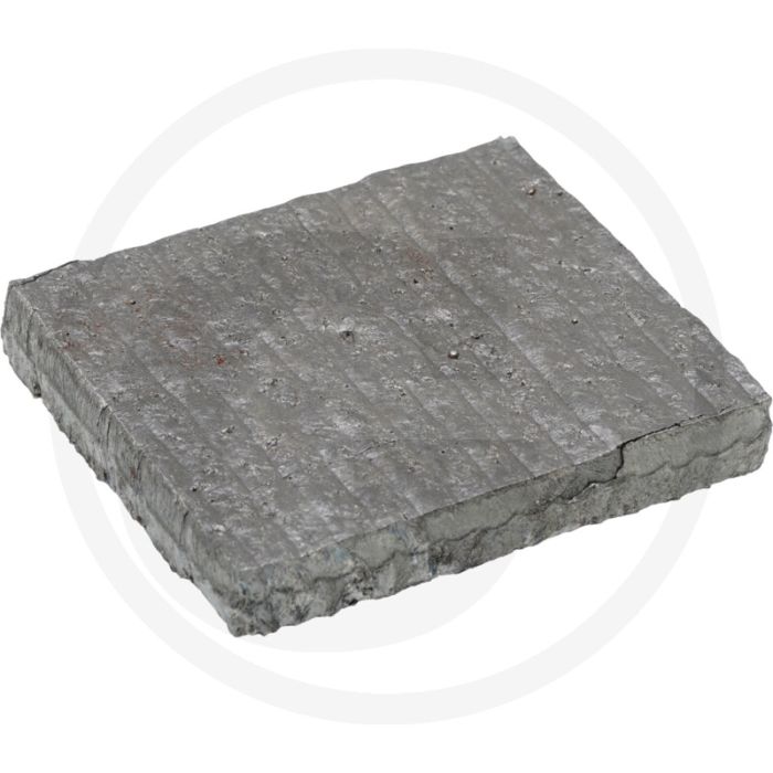 Heavy duty slijtplaat 80x70x12 mm