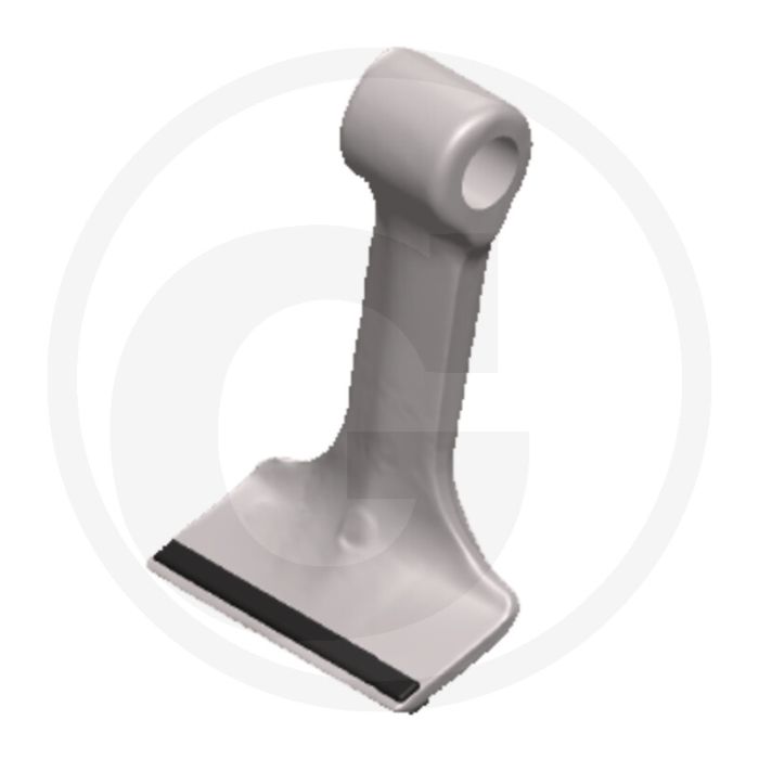 Mulcherklepel gecoat - pta coating, werkbreedte 116mm