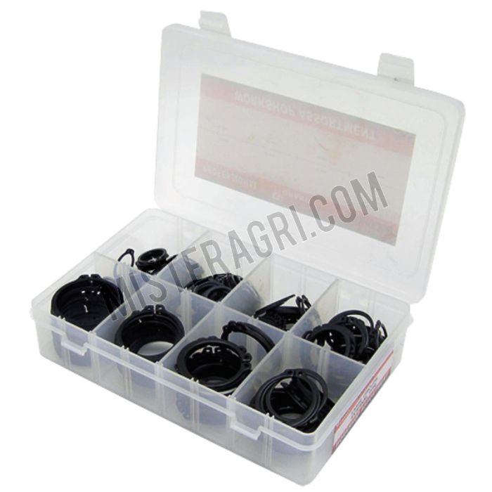 Assortiment seegerringen voor as