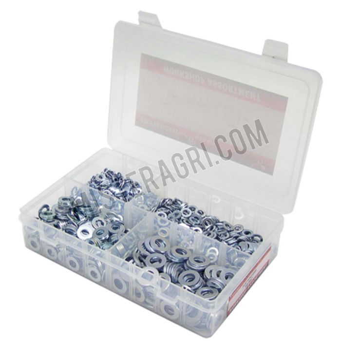 Assortiment vlakke sluitringen Assortiment vlakke sluitringen