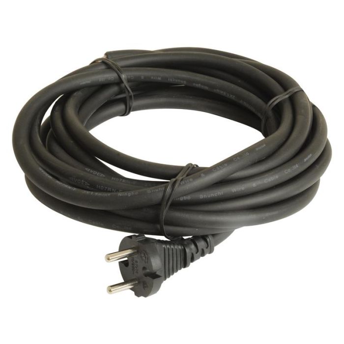 AANSLUITKABEL NEOPR. 2x1mm?? 3m met stekker