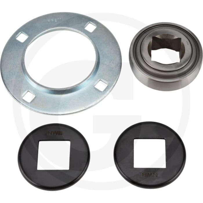 Lager compleet - Afmetingen: 168 x 167 x 45 mm