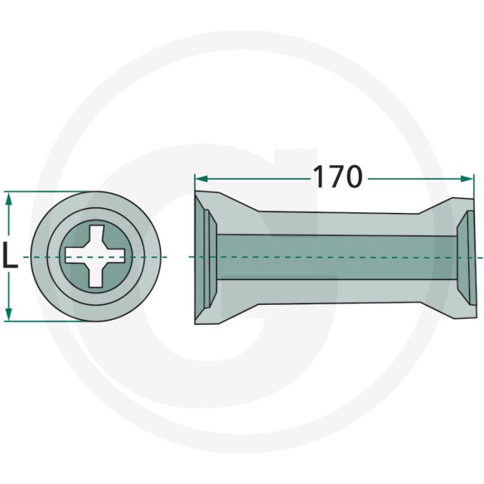 Tussenstuk 26 x 26 mm - Grondbewerking en zaaitechniek