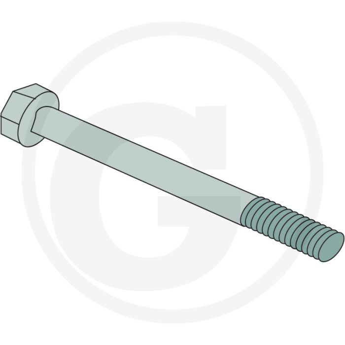 Bout (M8 x 90 mm, met moer)