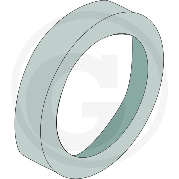 Oliekeerring voor vierkante-assen 40 x 40 mm, type II (Afb. nr. 5)