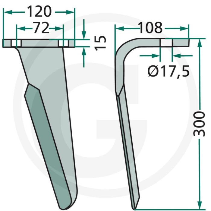 Rotorkopegtand (rechts) Rotorkopegtand (rechts)