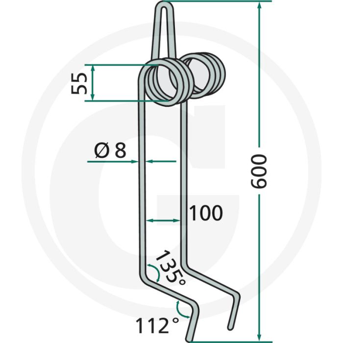 Eggetand M-Drill Kverneland / Accord.