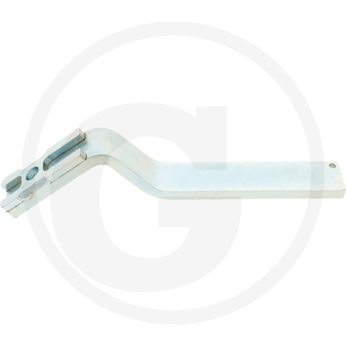 Aanaardschaarhouder - Afmetingen: 255 x 30 x 8 mm