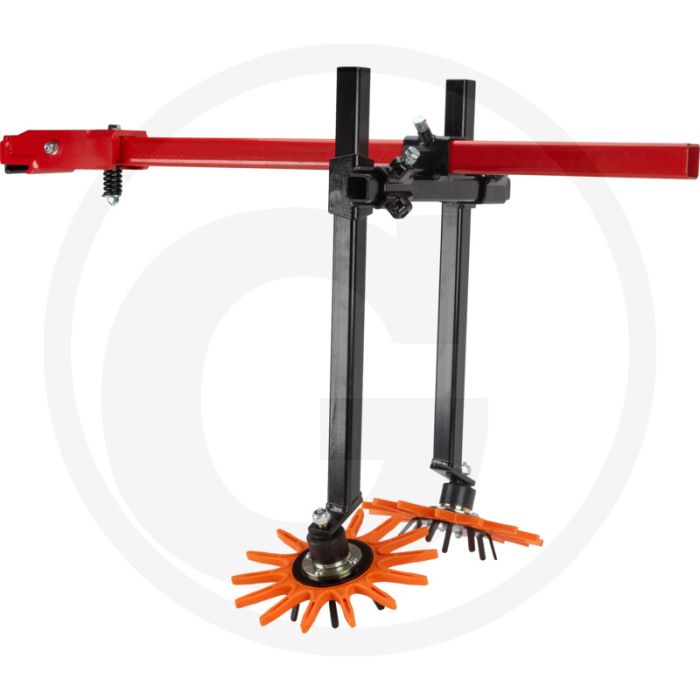 K.U.L.T. Fingerhacken-Set (inkl. 2 Fingerhackenelemente, Eckverbinder, Querträger, Werkzeugträger für K.U.L.T.-Profilrahmen (ARGUS), Breite der Klemmung 90 mm)