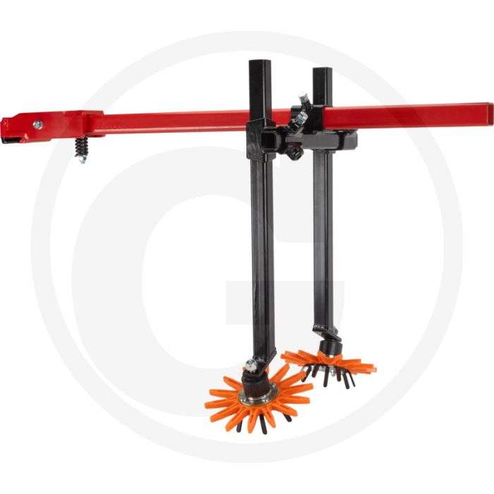 K.U.L.T. Fingerhacken-Set (inkl. 2 Fingerhackenelemente, Eckverbinder, Querträger, Werkzeugträger für K.U.L.T.-Profilrahmen (ARGUS), Breite der Klemmung 90 mm)