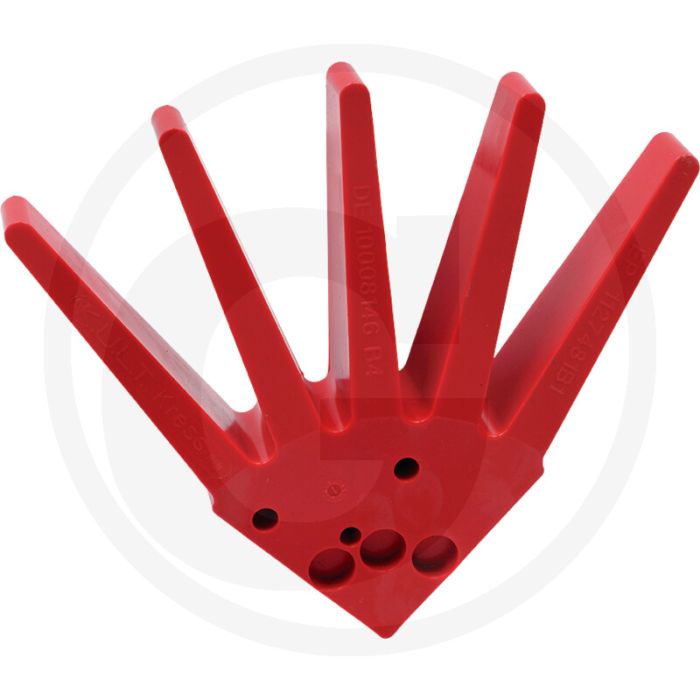 K.U.L.T. Vingerster MINI-MAXI (1/4 segment inclusief bouten en moeren)