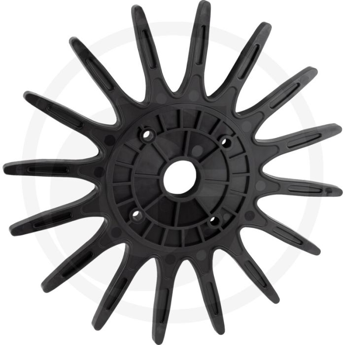 K.U.L.T. Fingerstern Spritzguss Ø 370 mm (schwarz-mittelhart)