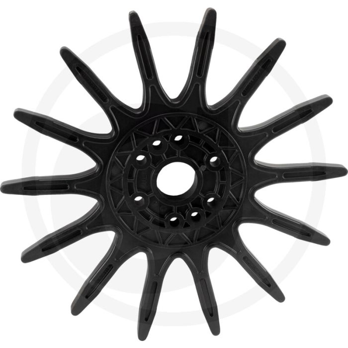 K.U.L.T. Fingerstern Spritzguss Ø 310 mm (schwarz-mittelhart)