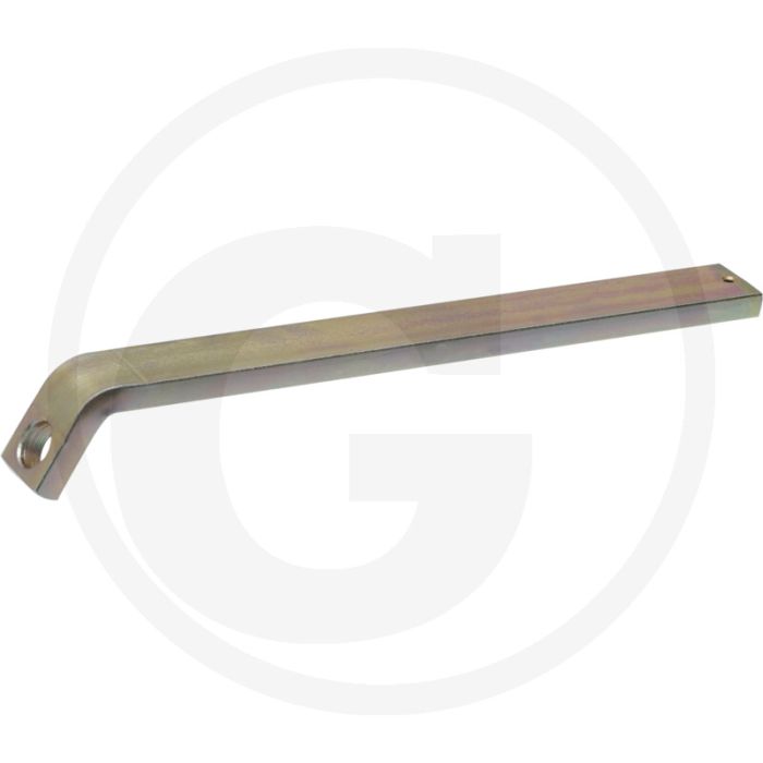 K.U.L.T. Houderarm (10 x 30 mm, kort 300 mm, klein, geel verzinkt)