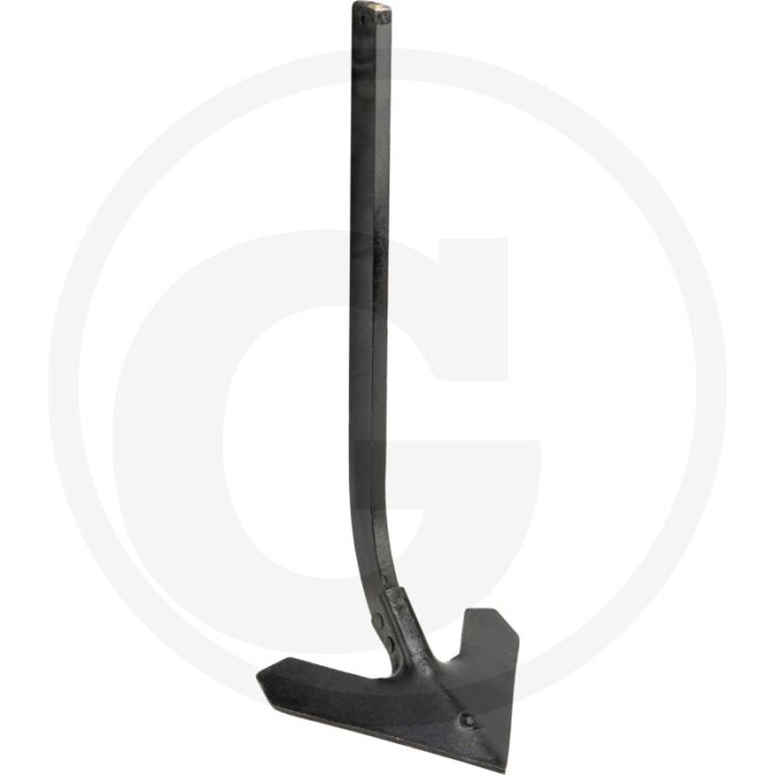 Gänsefußschar standard, schwarz ( mit Stiel (10 x 30 mm))