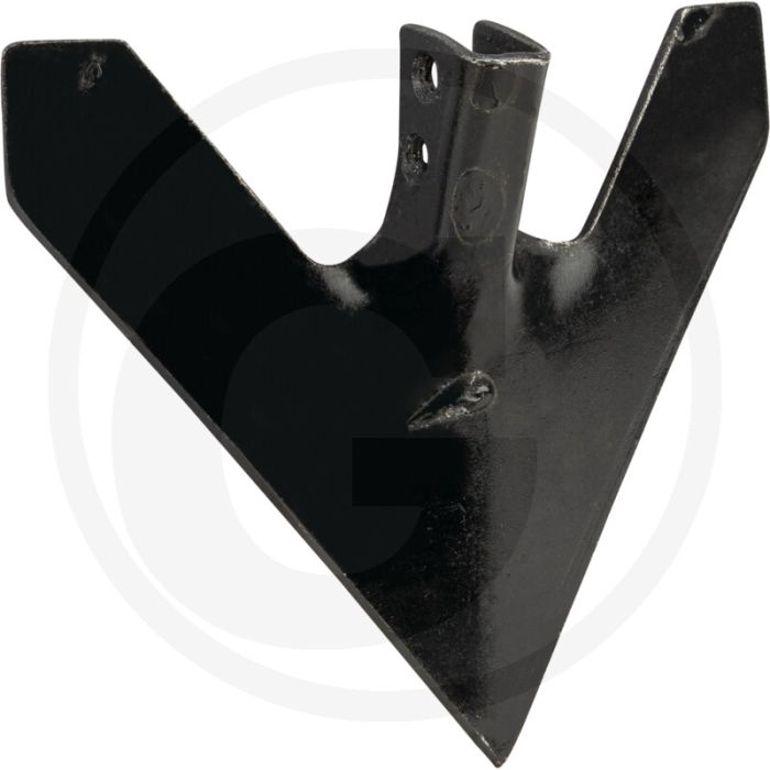 Gänsefuß schar standard ohne Stiel, schw (mit Niete)