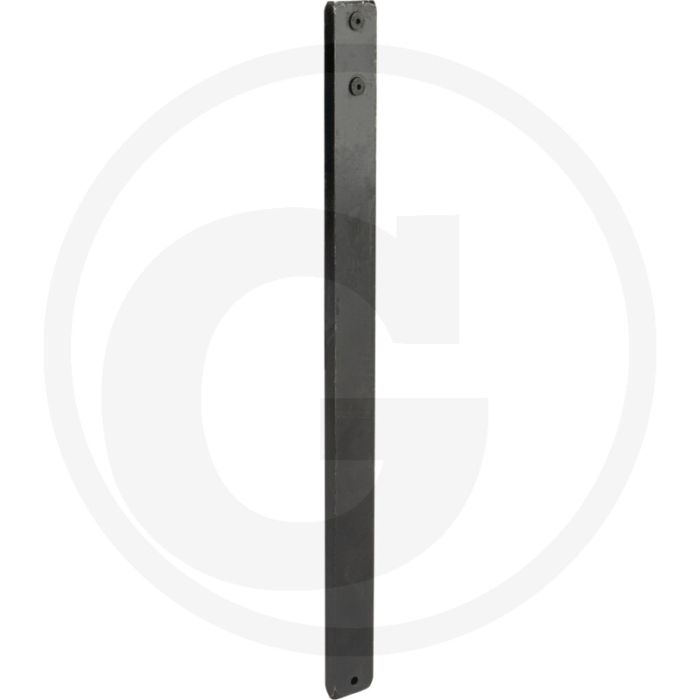 Stiel für Winkelmesser, grade, gebohrt - Lengte 410mm