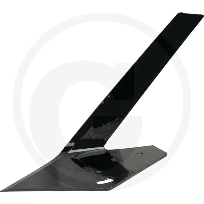 Gebogen mes zonder steel (rechts, voor steel, 10 x 32 mm)