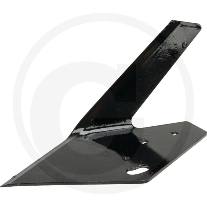 Gebogen mes zonder steel (rechts, voor steel, 10 x 32 mm)