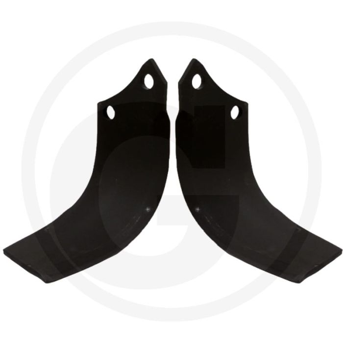 Gebogen mes (rechts)