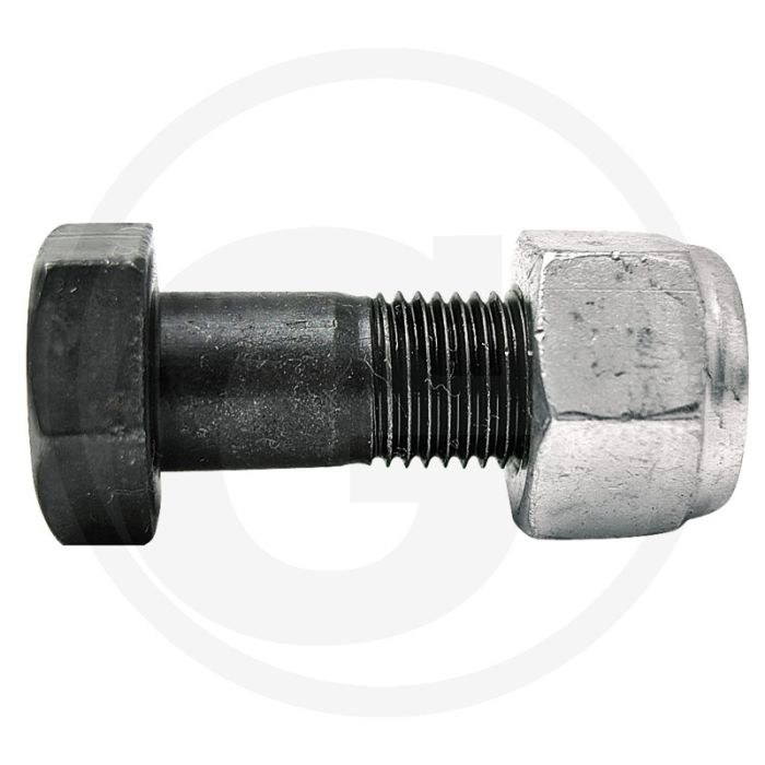 Bout met moer M10 x 1 x 35, 10.9 - 35mm - 2 stuks