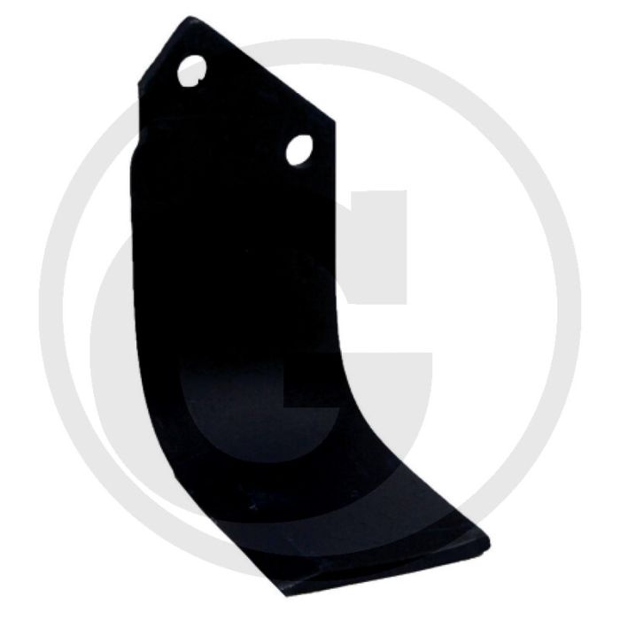 Haaks mes - Werkbreedte 132mm
