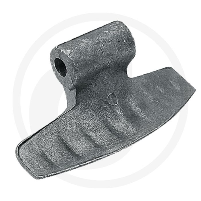 Hamerklepel 185mm werkbreedte