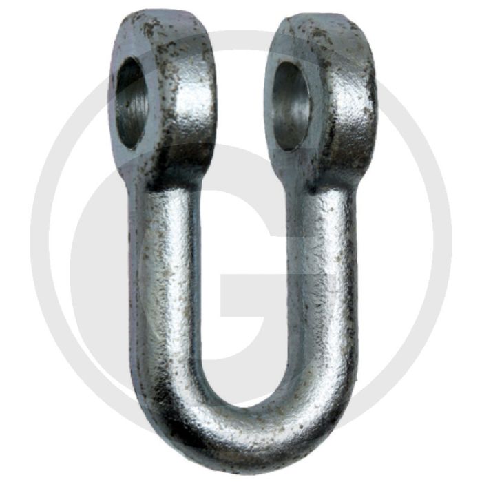 Schakel - Gat-Ø 12.5mm - 54x34mm - 10mm Dikte