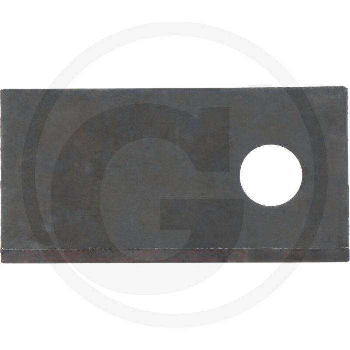 Maaimes 80x40x3 mm, 14 mm gat - Dikte 3 mm