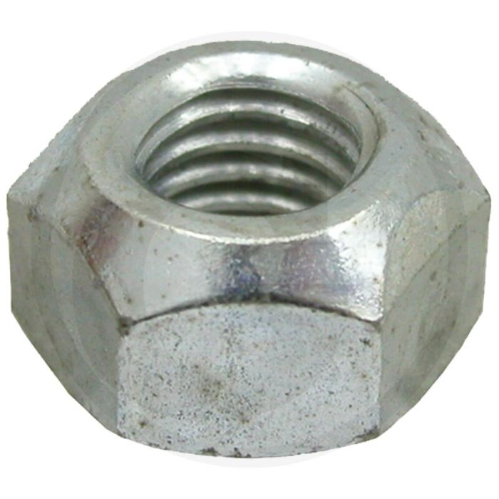Thermag moer M10 x 1,5 DIN 980 - Staal, Galvanisch verkoperd - Ø D 10mm