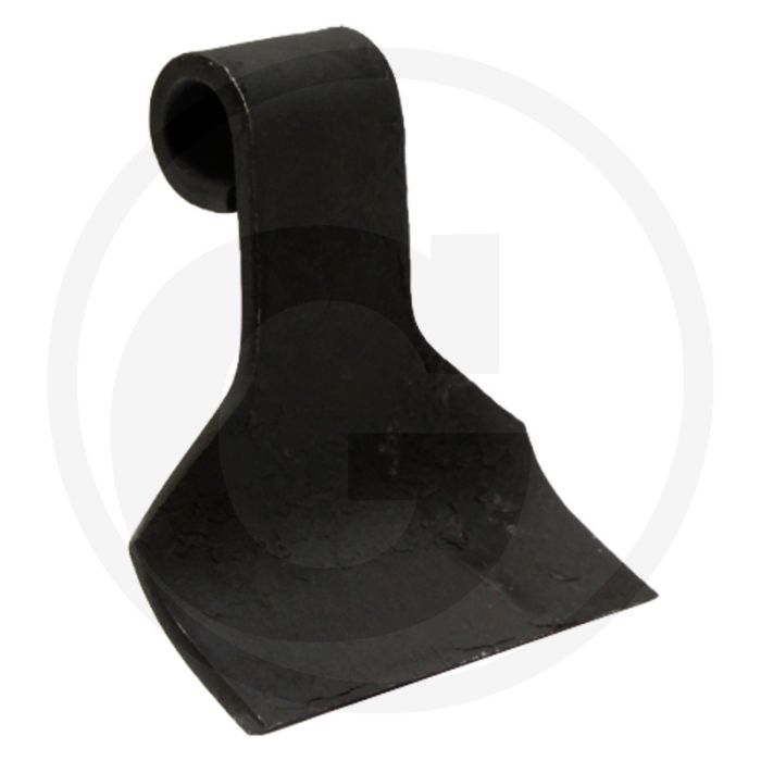 Klepelmes 6mm dik, 100mm werkbreedte - Kuhn