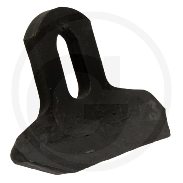Klepelmes - Werkbreedte 70mm - Borings-Ø 14,5 x 30mm - Lengte 81mm