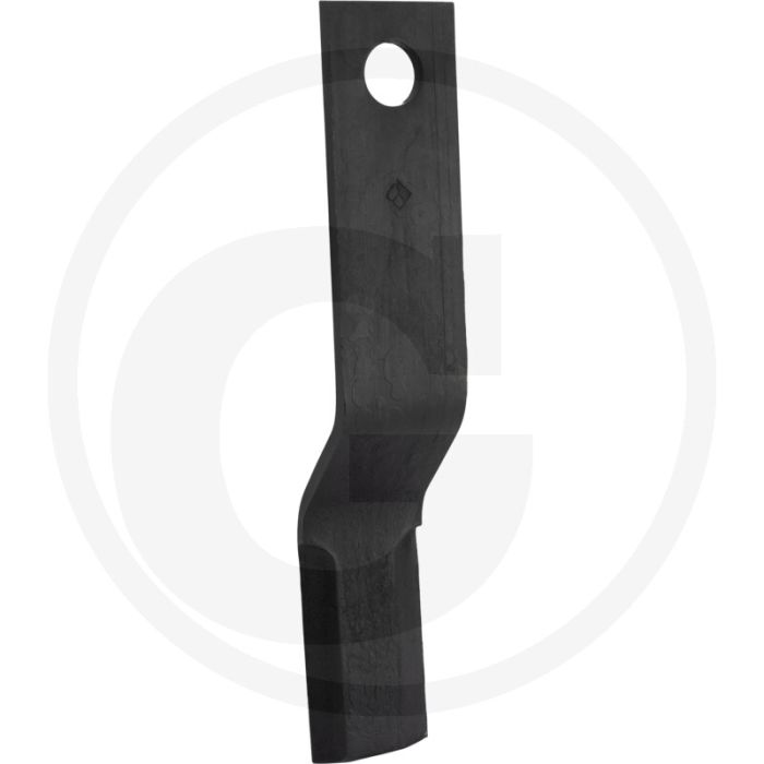 Klepel - 10mm Dikte, 35mm Borings-Ø, 440mm Lengte